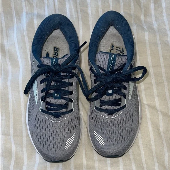 Brooks Charcoal and Navy Running Shoes - Picture 7 of 7